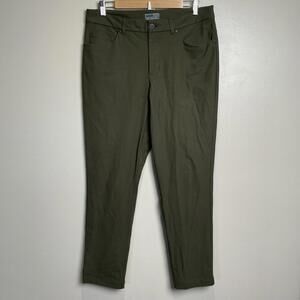 VRST Mens Performance Pants 34 X 30 Green Lightweight Golf Travel Stretch